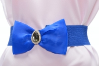 Fashion 3353-3 Ремень женский син текстиль стрейч - Совместные покупки