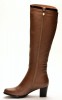 Sandra Valeri M9-413 Сапоги женские какао нат кожа нат евро мех (до щиколотки модели) - Совместные покупки