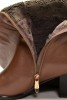 Sandra Valeri M9-413 Сапоги женские какао нат кожа нат евро мех (до щиколотки модели) - Совместные покупки