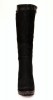 Tanssico A5158-833 Сапоги женские чер нат замша нат мех (по всей длине модели - Совместные покупки