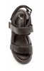 Aelida (Fashion) X142-1Z Сандалии женские чер текстиль+иск кожа - Совместные покупки