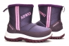 Aowei C061-11 Полусапожки фиолет текстиль+иск нубук, подклад иск мех - Совместные покупки