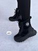 Peng Suo T-A11-9K Ботинки женские чер нейлон+иск кожа, подклад иск мех - Совместные покупки