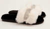 Fashion T1348-2Z Туфли домашние женские бел иск мех+текстиль - Совместные покупки