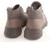 Fashion T1821-2K Ботильоны женские сер нат (прессов) замша, подклад текстиль - Совместные покупки