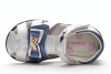 Гепард R29-2 Сандалии детские бел-серебр иск кожа - Совместные покупки
