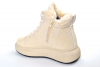 Jia Jia T-F905-3 Ботинки женские молочн иск нубук, подклад иск мех - Совместные покупки