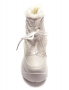 Jia Jia T-AM10-21 Ботинки женские бел нейлон+иск кожа, подклад иск мех - Совместные покупки