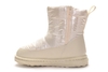 LD-750 Fashion T-B20-21-МП/Z Полусапожки женские бел нейлон+иск кожа, подклад иск мех - Совместные покупки