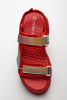 Lei Fei L2-4 Сандалии женские красный текстиль - Совместные покупки