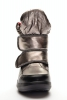 Loris Bottega LB-104 Ботинки женские серебр-чер нейлон+иск кожа, подклад иск мех  - Совместные покупки