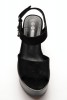 Meidiannas G1621-1 Босоножки женские чер иск велюр  - Совместные покупки