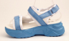 Romantic (Fashion) T-W09-8Z Сандалии женские бел-голуб текстиль - Совместные покупки
