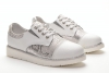 Sheton T9017-2 Ботинки женские бел-серебр нат (прессов) замша+кожа  - Совместные покупки