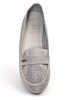 Stylele D-321 Мокасины женские серебр нат (прессов) кожа  - Совместные покупки