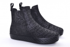 Nairui K4-10 Ботинки женские чер рептилия резина, подклад текстиль - Совместные покупки