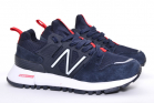 Sport + NB DB1321-3 Кроссовки син текстиль+ замша - Совместные покупки