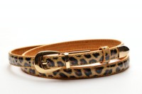 Fashion 3334-1 Ремень женский леопард иск лак - Совместные покупки