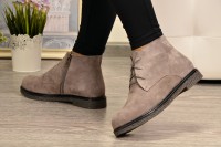 Woman Myth DL17-20 Ботинки какао нат замша, подклад нат мех  - Совместные покупки
