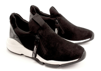 Annibeila S1120-5241K Кроссовки чер иск велюр+иск лак, подклад текстиль - Совместные покупки