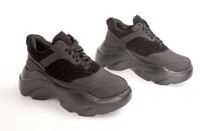 Annibeila S1139-9863K-МП/Z Кроссовки чер иск велюр+иск нубук, подклад текстиль - Совместные покупки