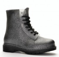 Маша 1001-5 Ботинки чер-серебр резина, съемный носок из байки  - Совместные покупки